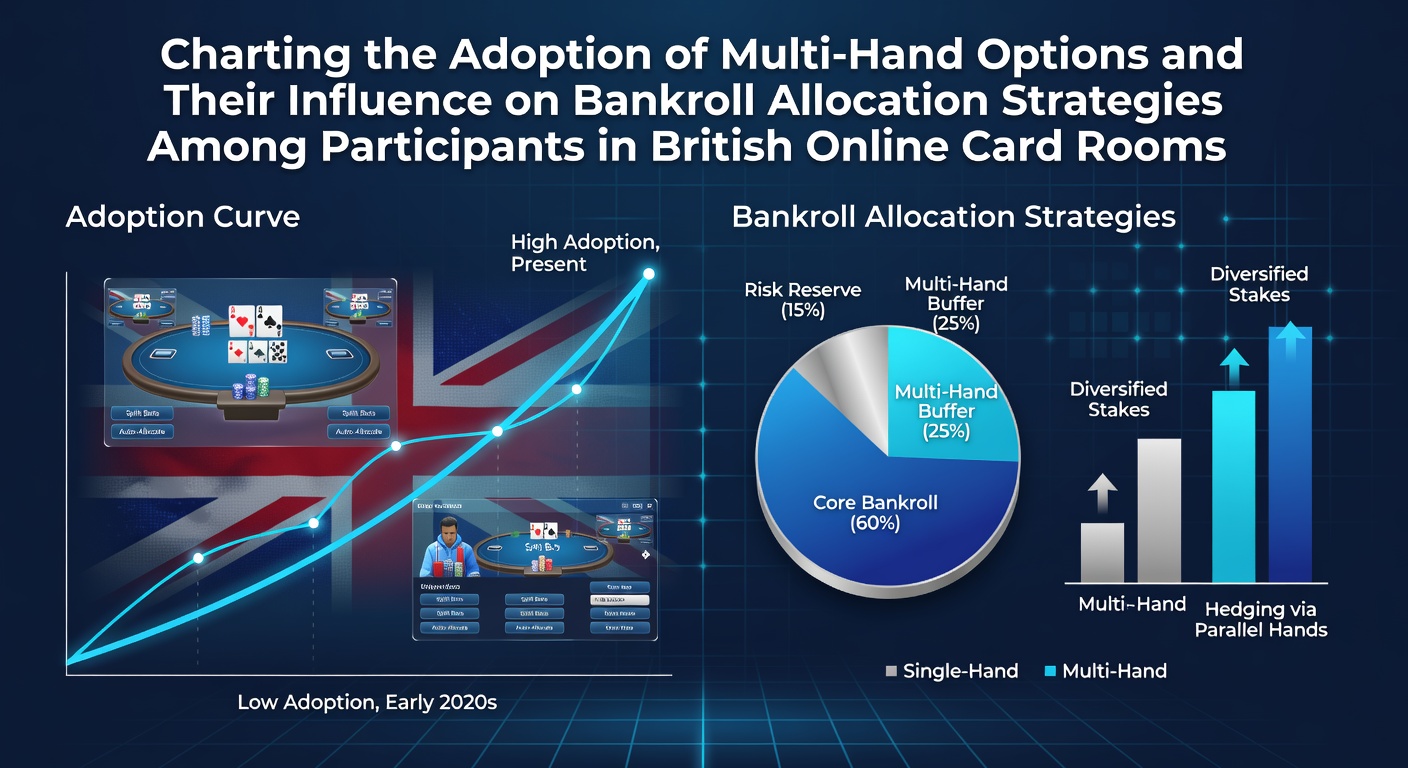 Players at multiple online blackjack tables managing simultaneous hands on a digital interface