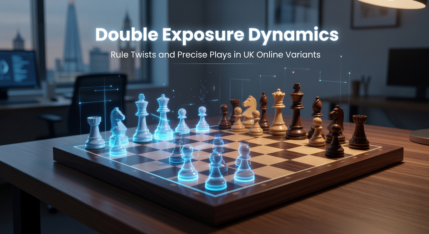 Digital Double Exposure Blackjack table showing both dealer cards face up on a UK online casino interface