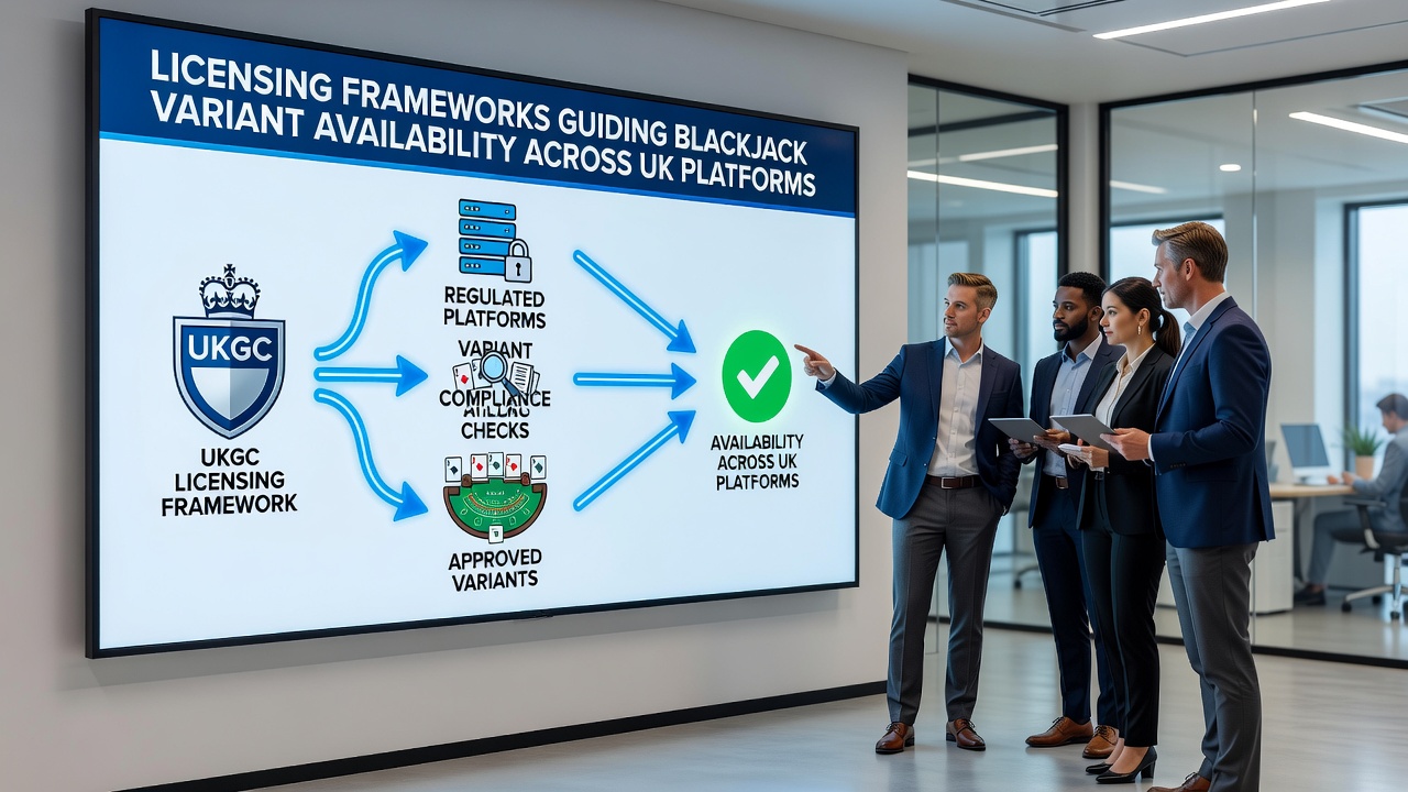Overview of licensing documents and regulatory guidelines affecting blackjack variants