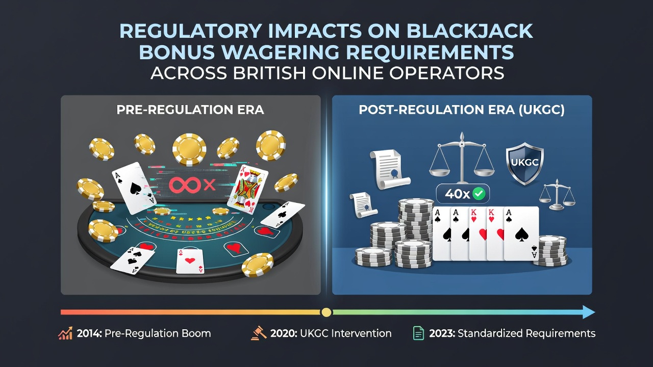 Overview of regulatory changes affecting blackjack bonuses at British online casinos