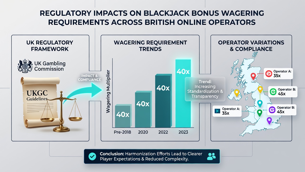 Comparison of wagering requirement structures at different British online operators